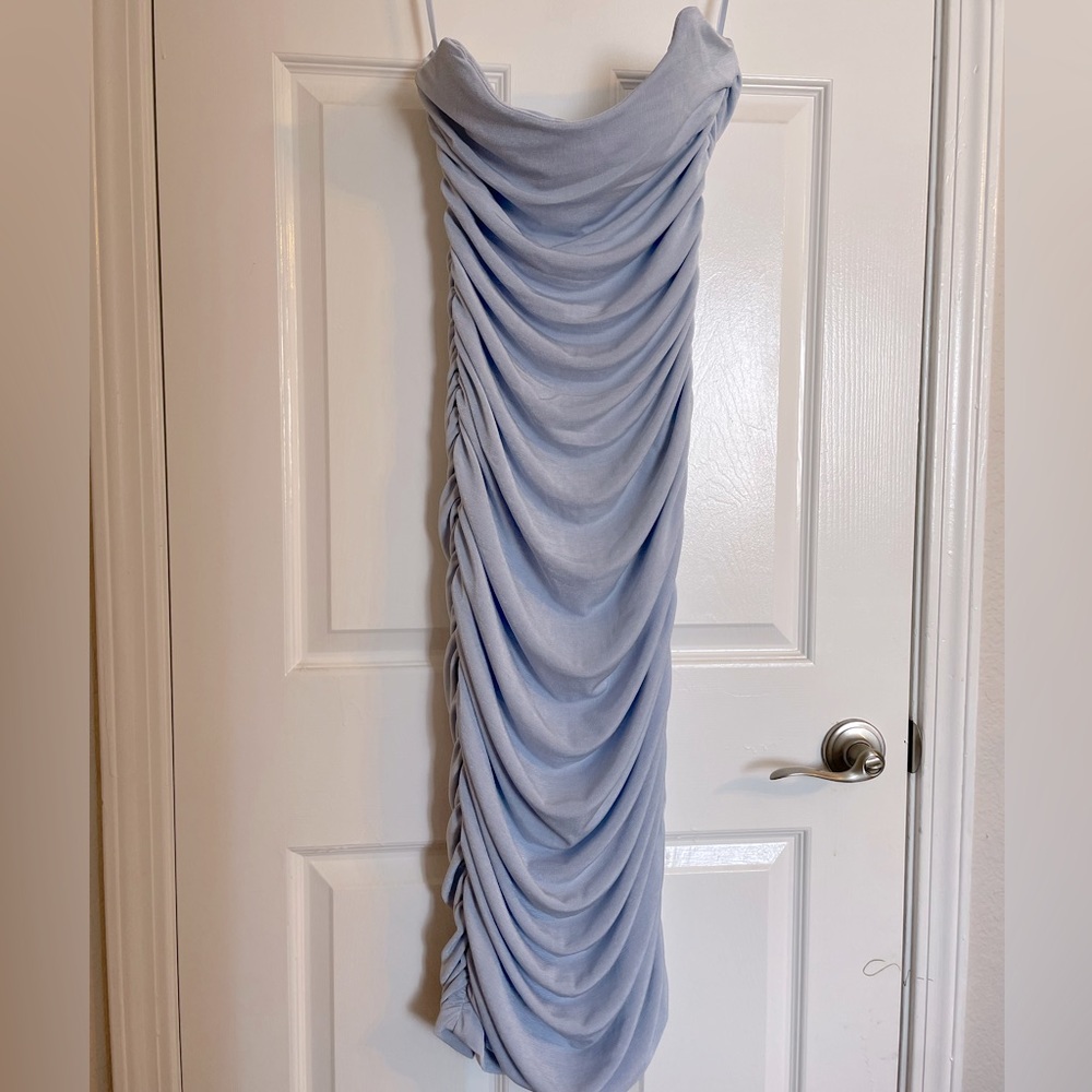 Sky Blue Miss Lola Dress
